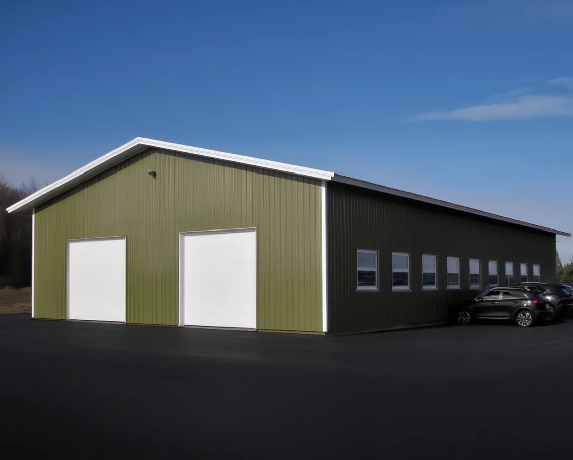 Быстровозводимый автоцентр 20х34 м