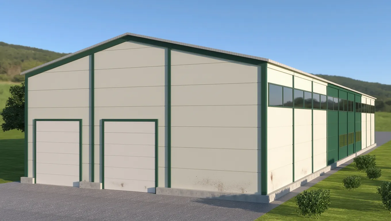 Строительство арматурного цеха с антресолью 24х48 м